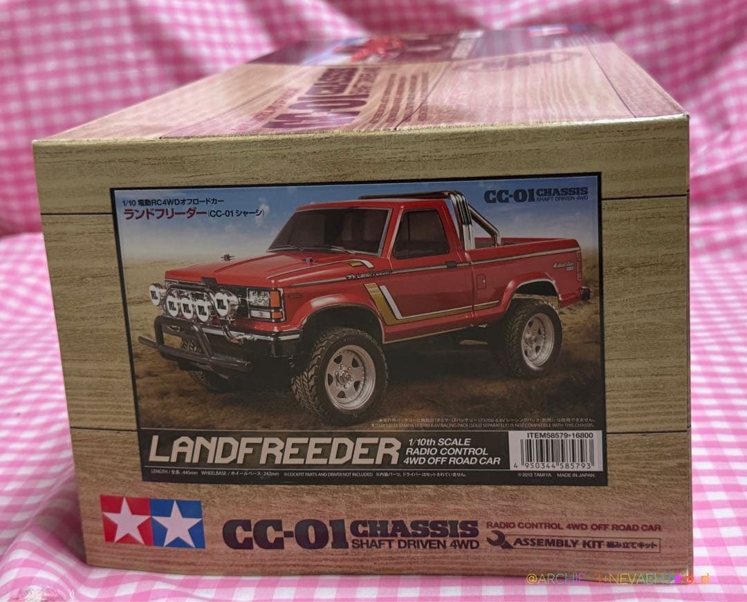 ラスト1台★タミヤ★ランドフリーダ CC-01シャーシ オフロードRCカーキット