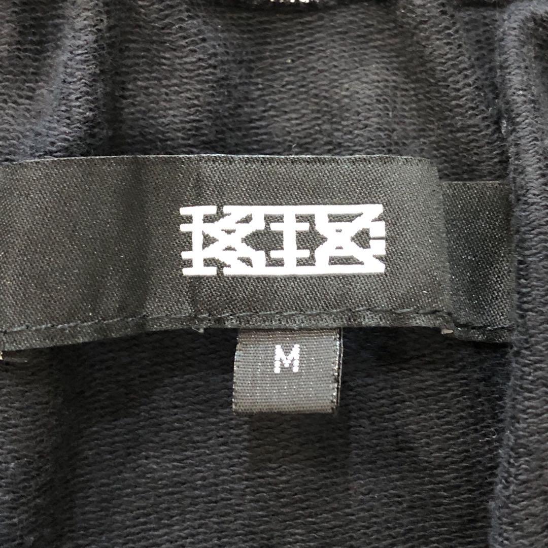 KTZ 名作　完売品　総柄 スウェット サルエルパンツ ハーフパンツ モノトーン