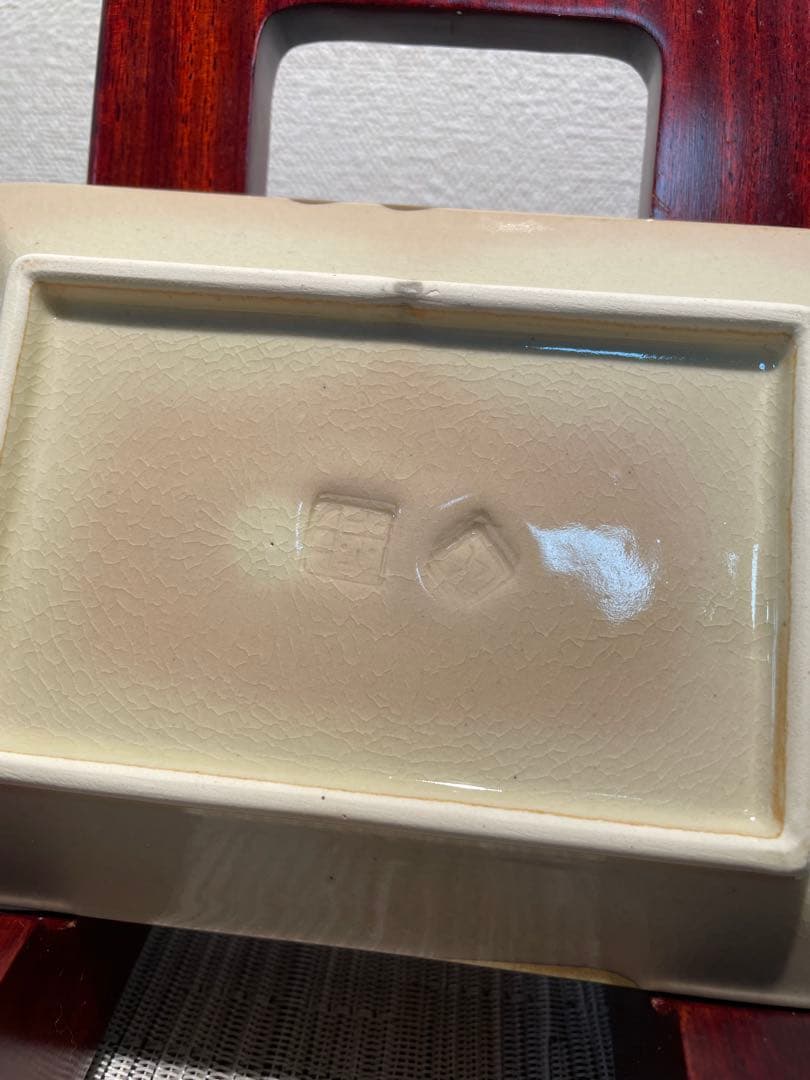 132桑野むつ子 京都 御所の花十二ヶ月【8月百日紅】抹茶椀・和陶皿 しおり付