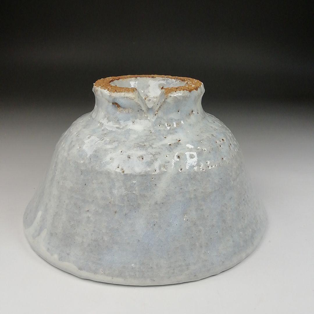 Ｔ５５　茶碗　『粉引茶碗』『斎藤乾一作』　共箱　抹茶碗　茶道具