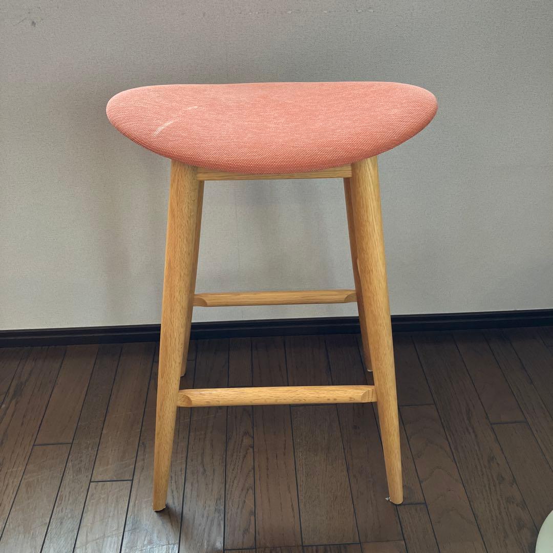 KASHIWA ハイスツール ピンク