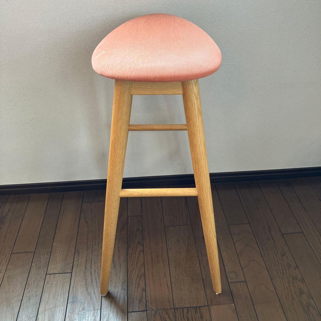 KASHIWA ハイスツール ピンク