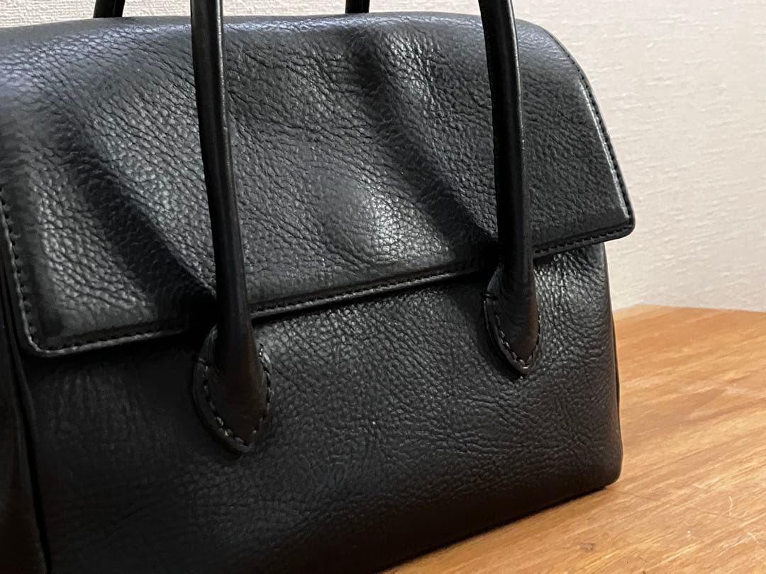 アーツアンドサイエンス Stitch flap bag mini ブラック