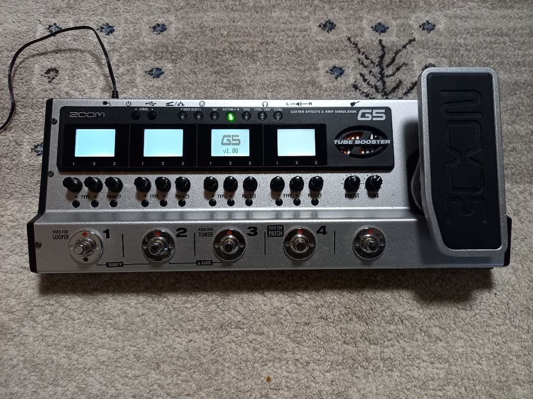 zoom g5 マルチエフェクター ジャンク