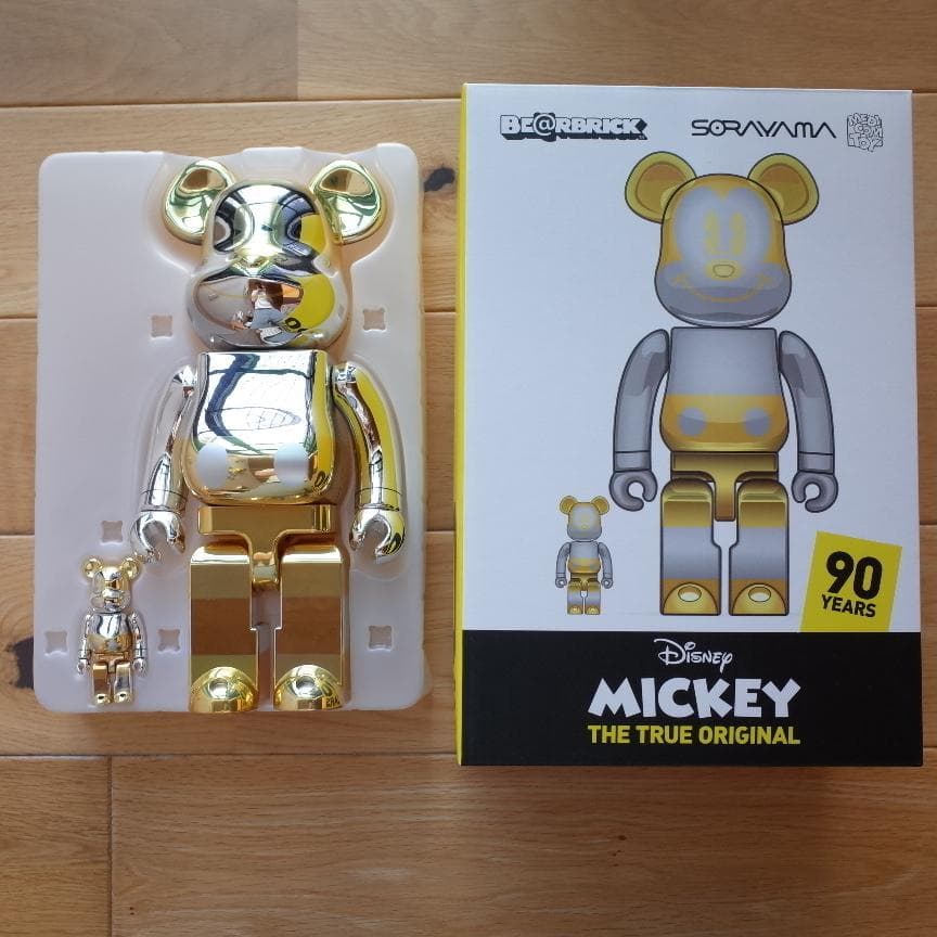 ベアブリック☆SORAYAMA☆空山基☆FUTURE MICKEY MOUSE
