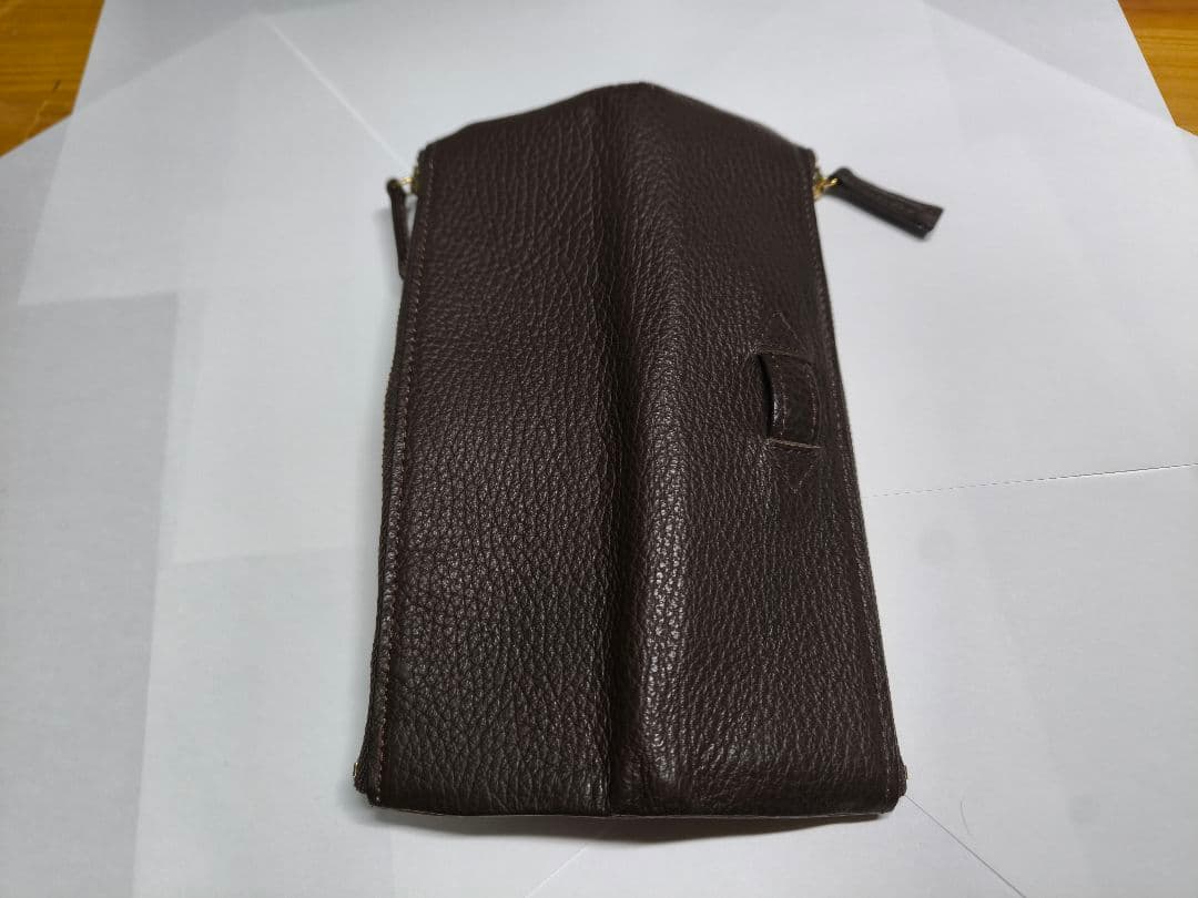 ルポペンケース　ダークブラウン　箱付き