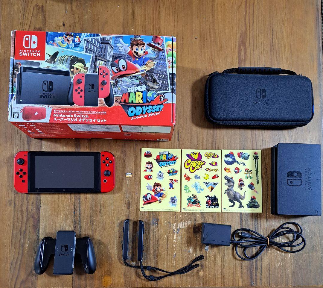 ポ*友様 Switchセット　ジョイコン右ジャンク　ソフトなし SDカード256