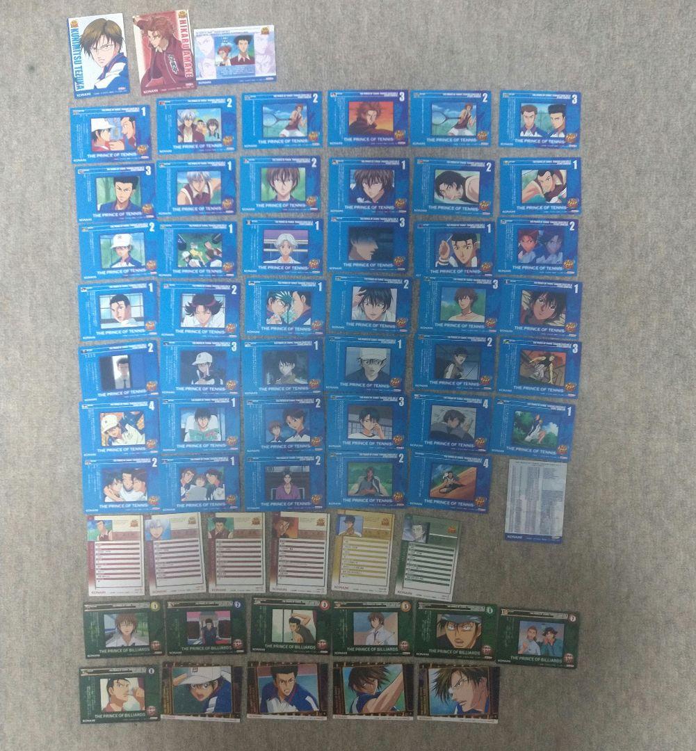テニスの王子様/トレーディングカード/62枚セット/レアカードあり/青学/六角