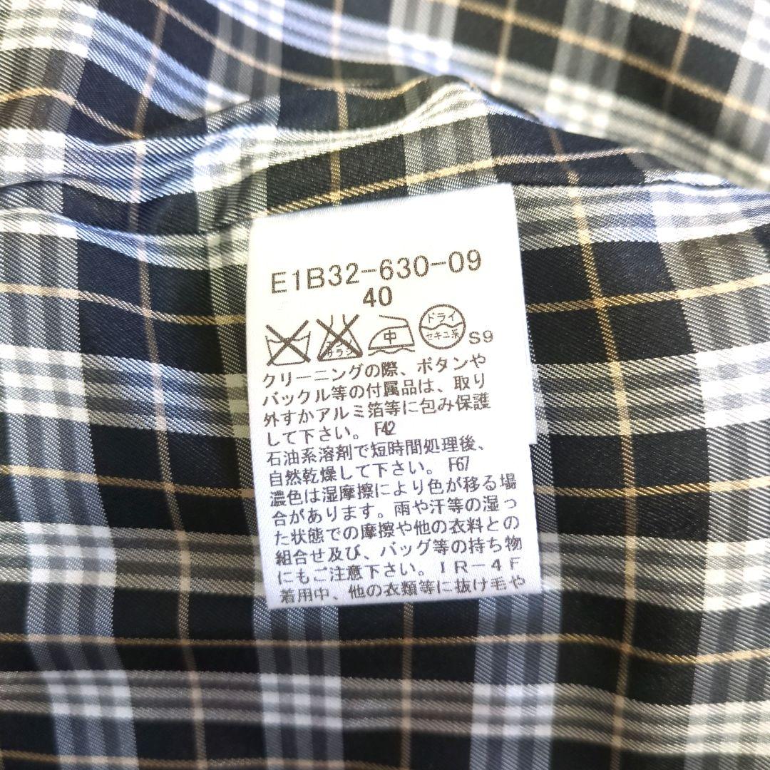極美品❤バーバリー ブルーレーベル ウールアンゴラコートチェック裏地ブラック