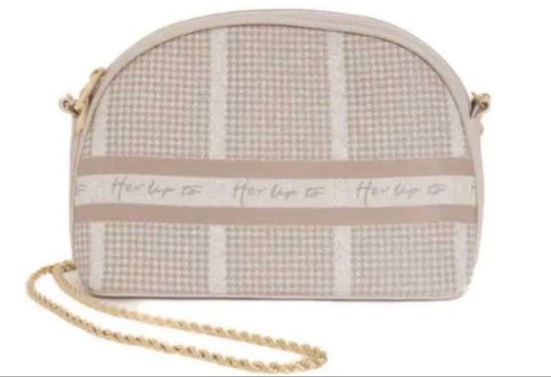 バッグ herlipto Jacquard Chain Pochette