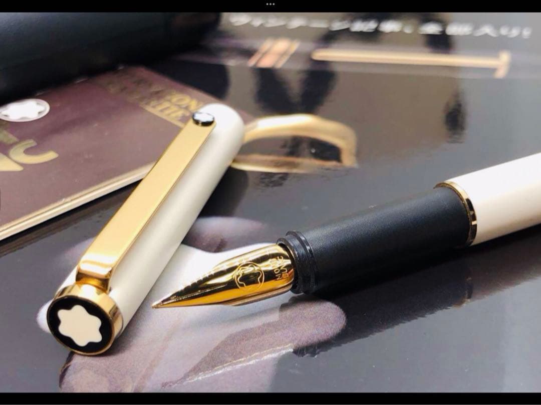 ⭐️モンブラン⭐️非常にレアなパールホワイトの白軸S-ラインモデルNo2118⭐️