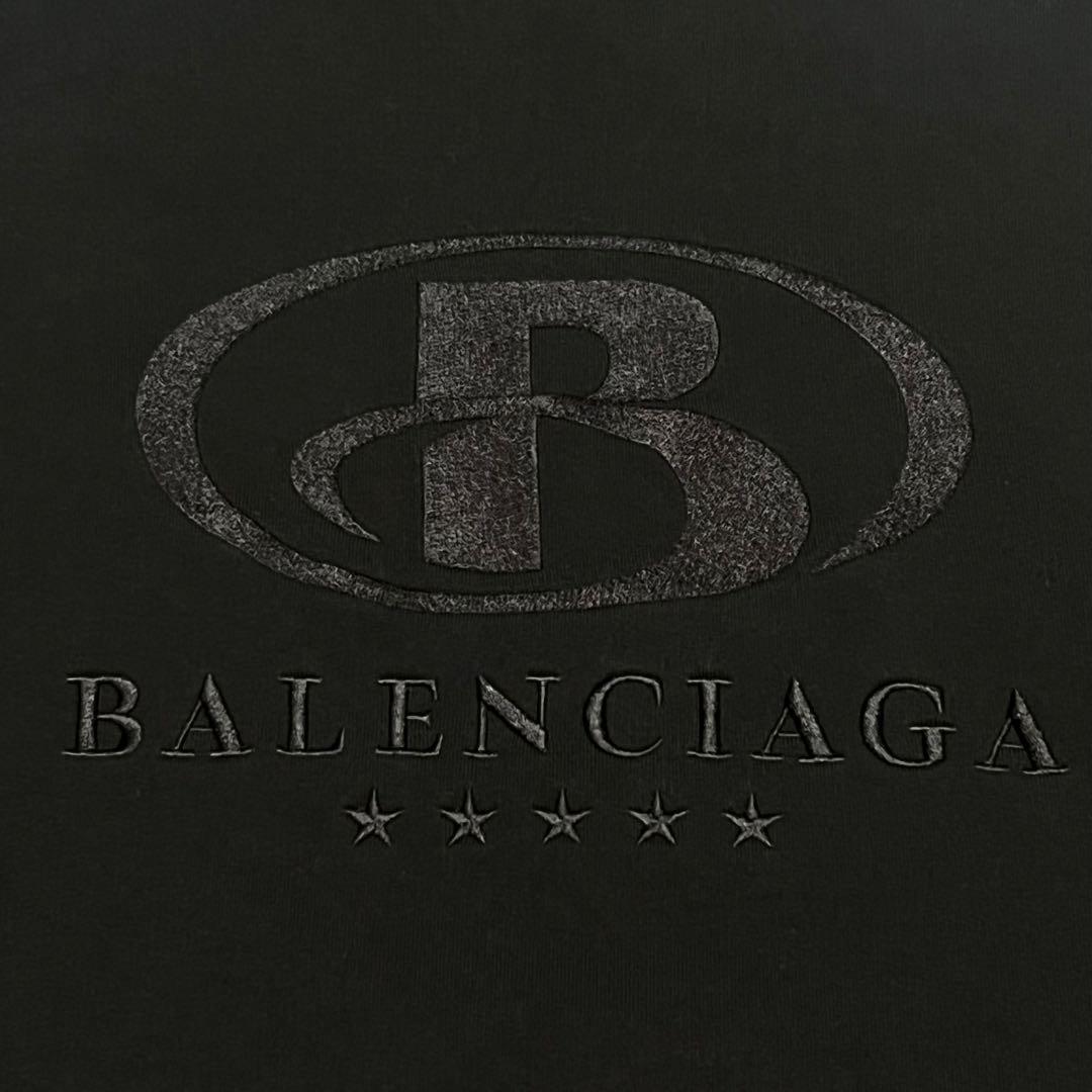 【最高級・入手困難】 バレンシアガ 刺繍ロゴ ユニセックス 完売サイズ パーカー