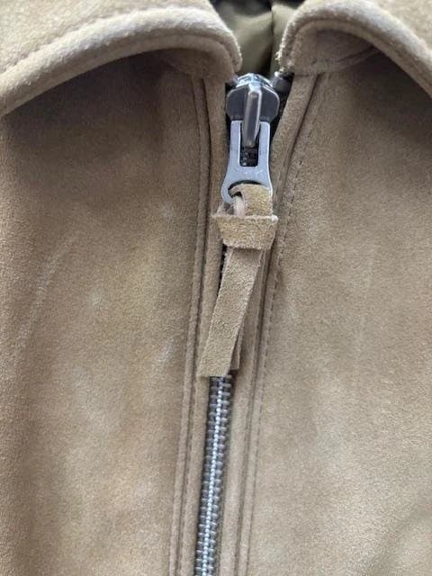 NANOUNIVERSE ナノユニバース ベージュ シングルライダースジャケット