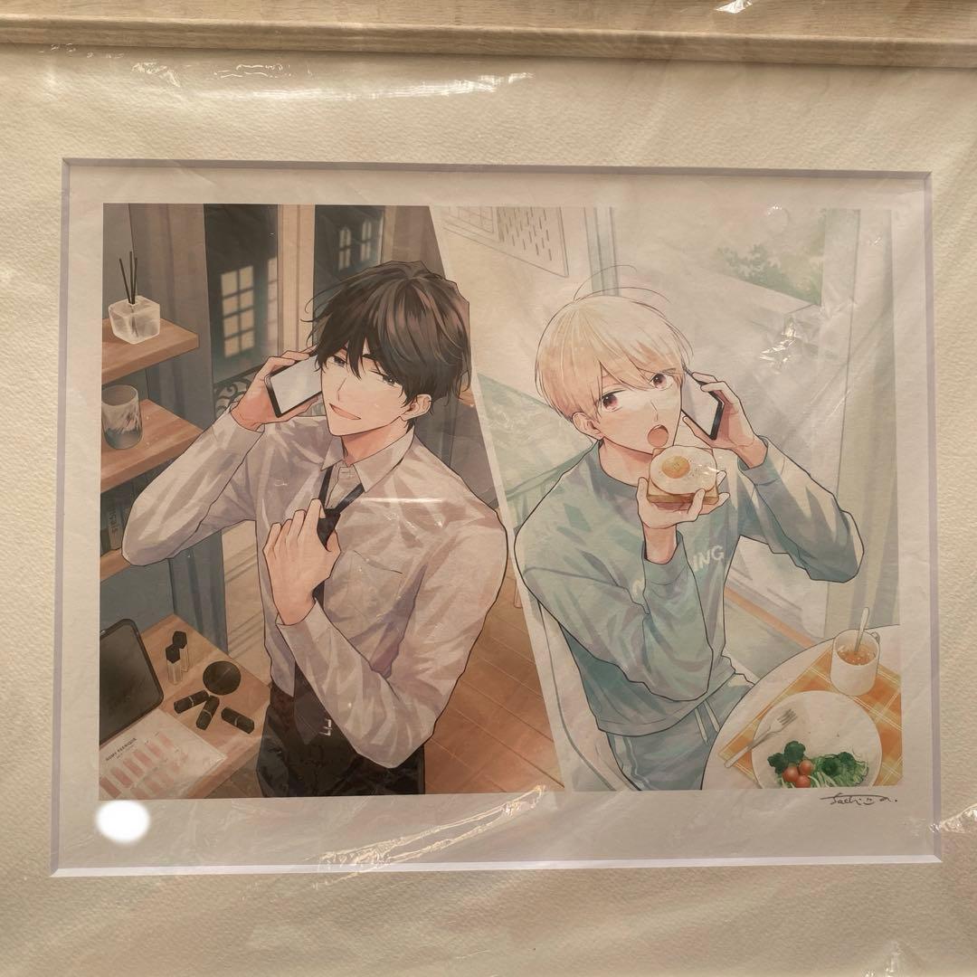 楢島さち コスメティック・プレイラバー 原画展 サイン入り複製原画 70個限定