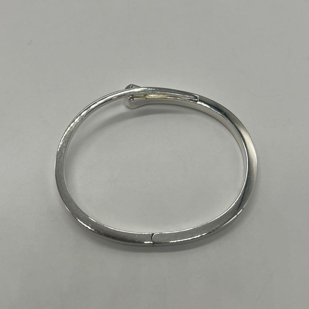 グッチ GUCCI 釘モチーフ バングル SV925 ヴィンテージ 希少