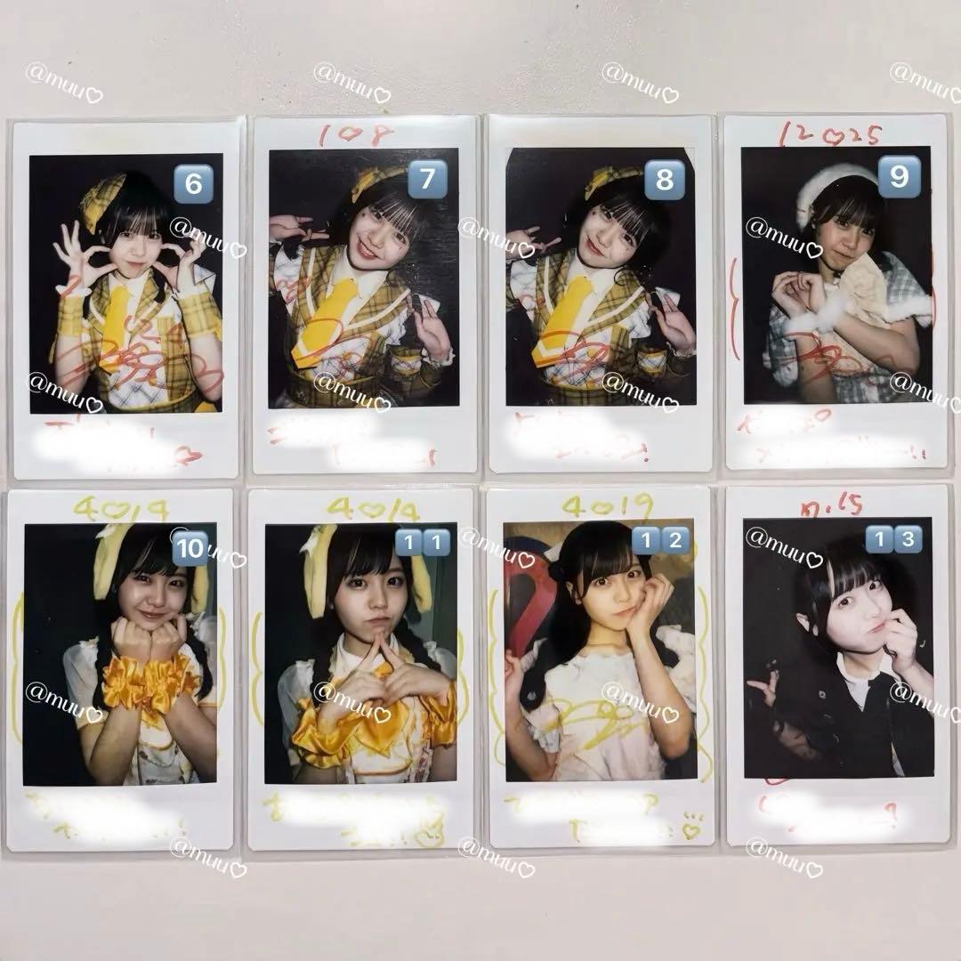 iLiFE! 福丸うさ チェキ コメントあり