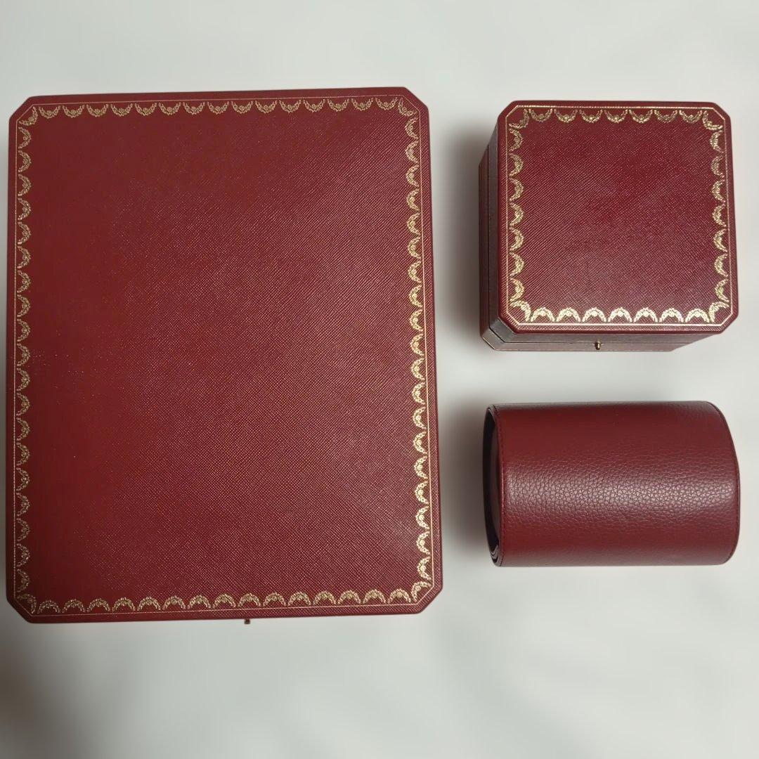 Cartier 赤 ジュエリーボックス 3点セット