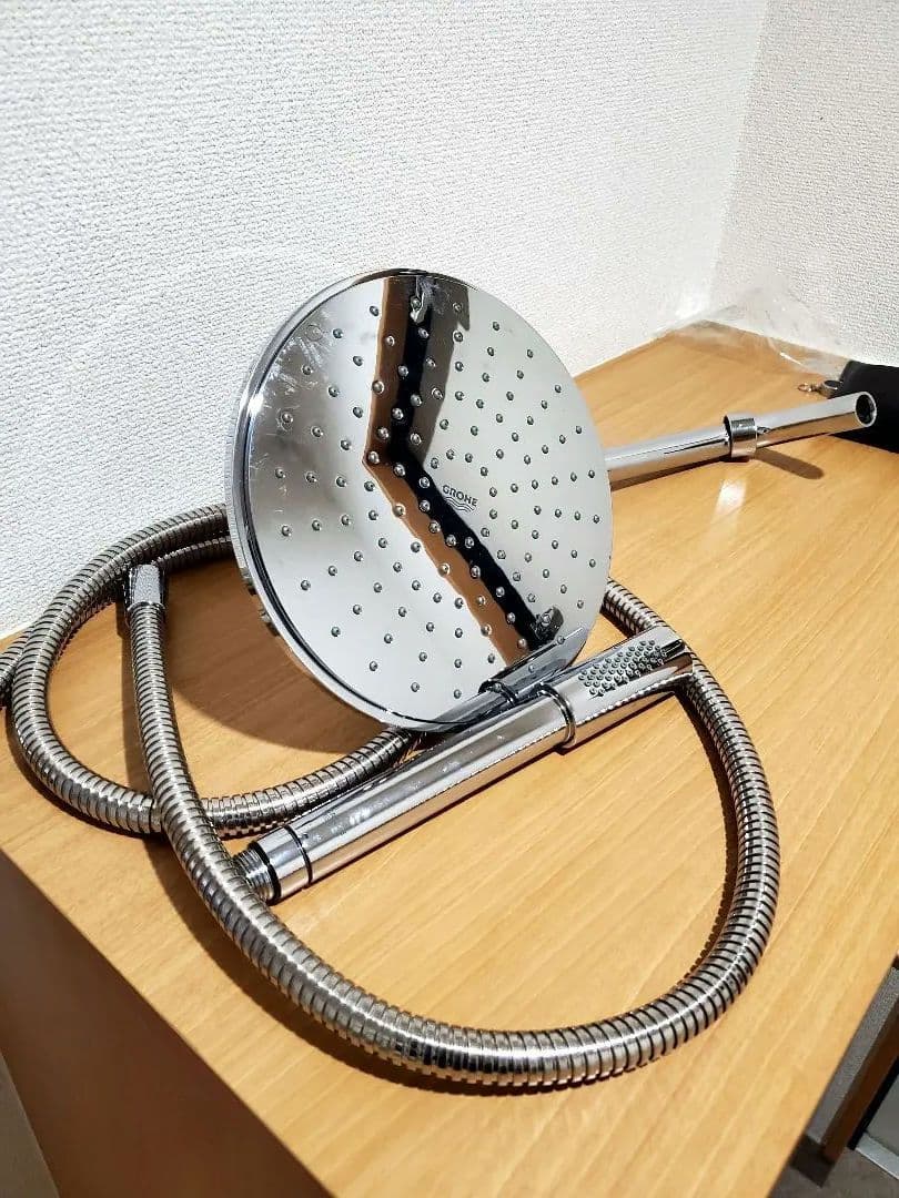 GROHE Chrome ステンレススチール シャワーヘッドセット