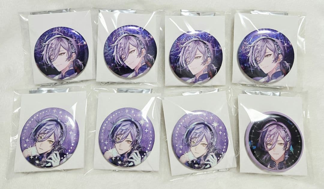 6*]様 にじさんじ IMPACT キラキラ缶バッジ 榊ネス