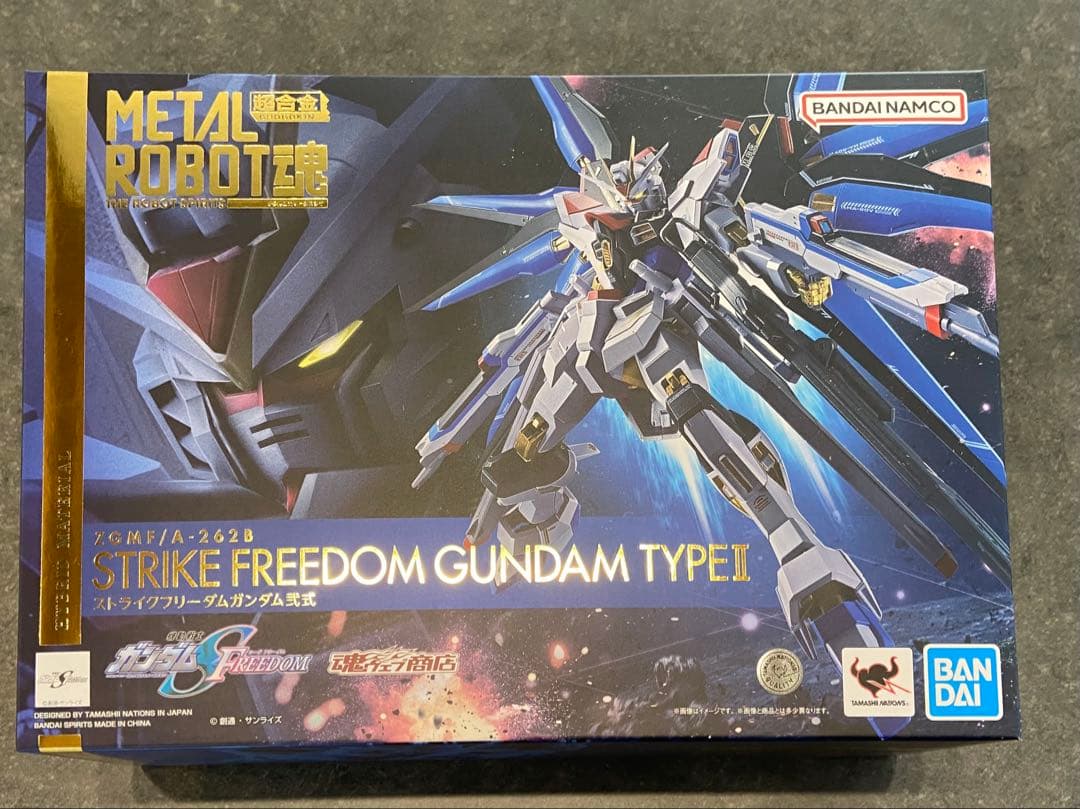 メタルロボット魂 ストライクフリーダムガンダム　3点セット