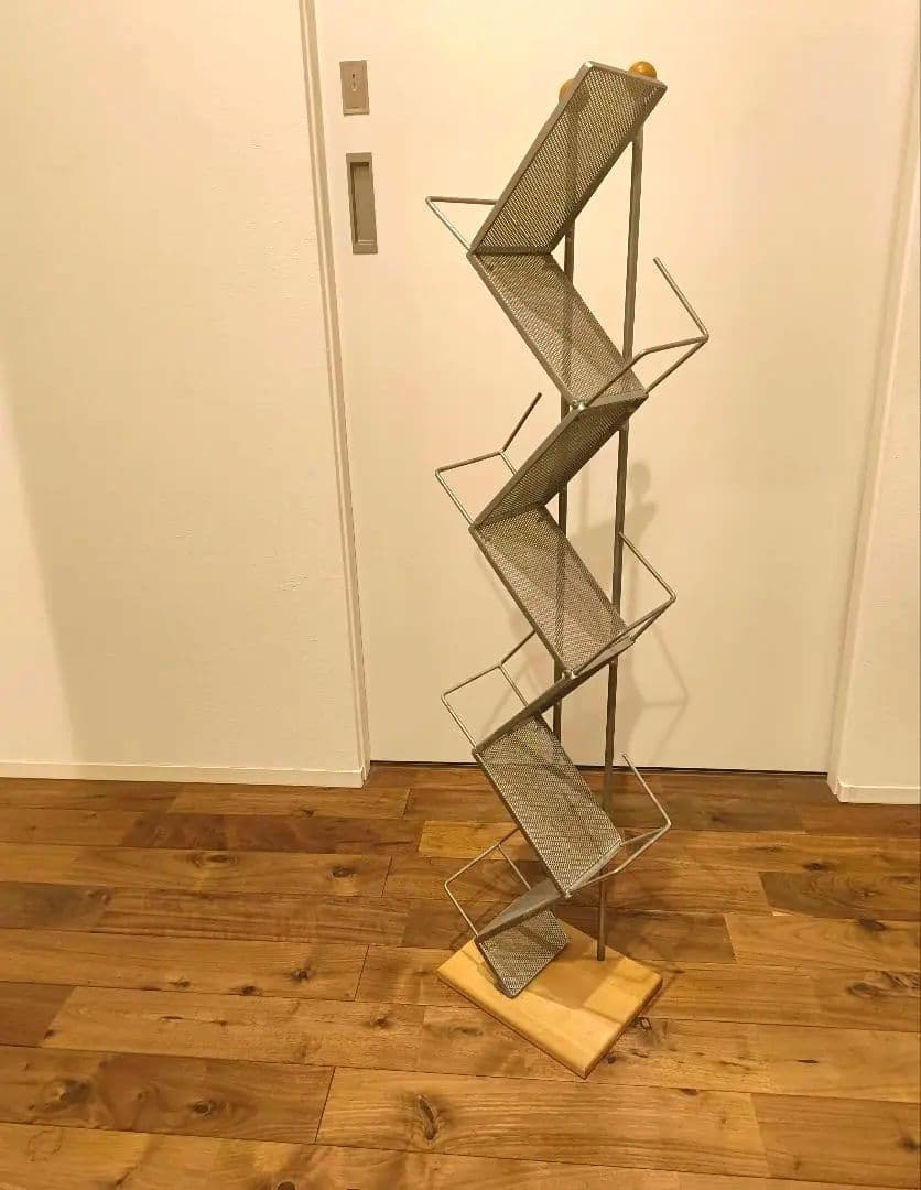 90s ポストモダン wave マガジン・CDラック 収納 ヴィンテージ レトロ