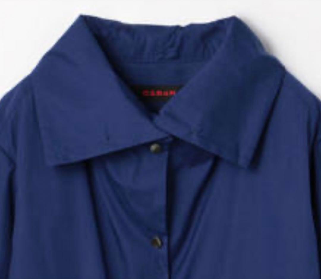 新品　CABAN コットンハイネックシャツ