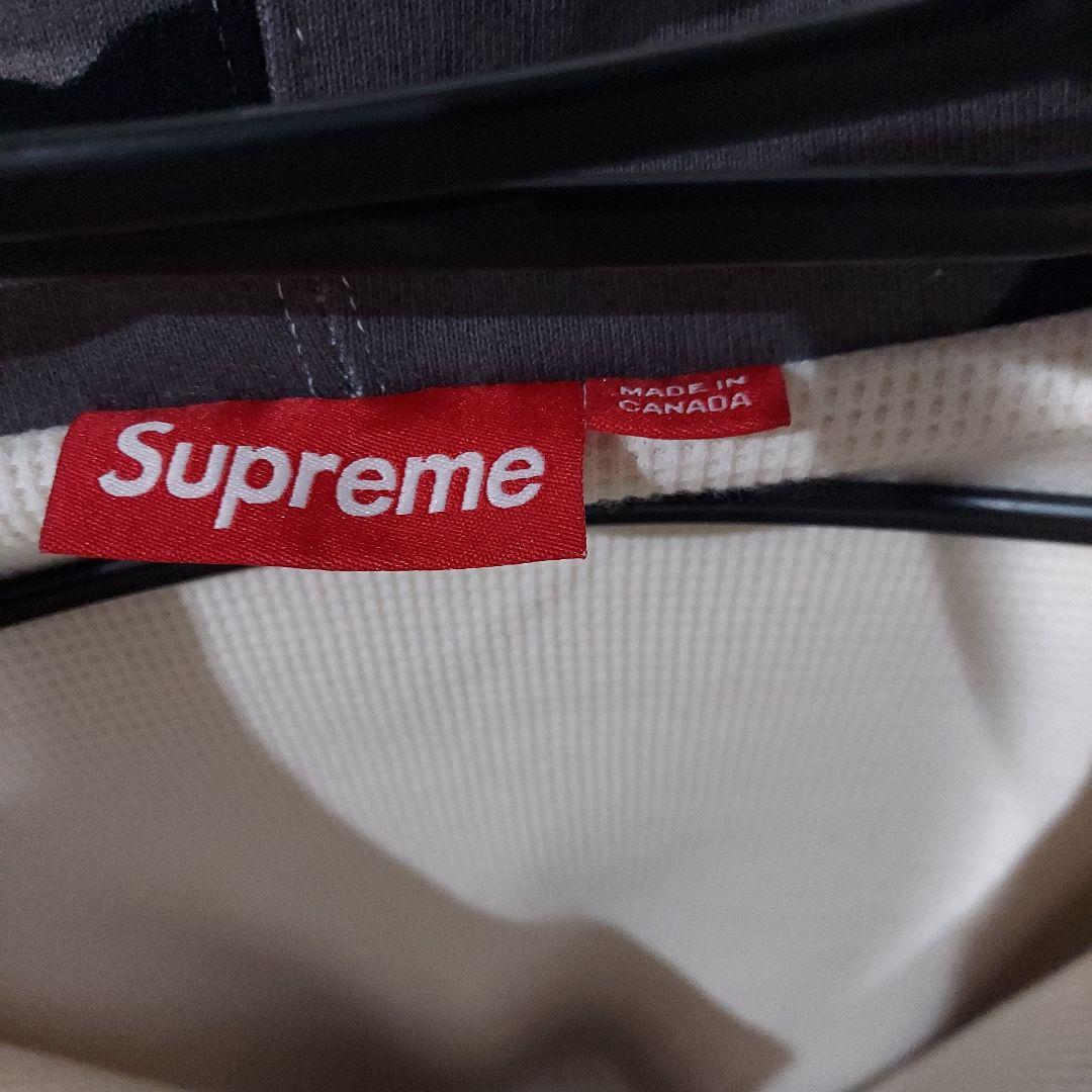 SUPREME 迷彩ジップアップパーカー フーディ