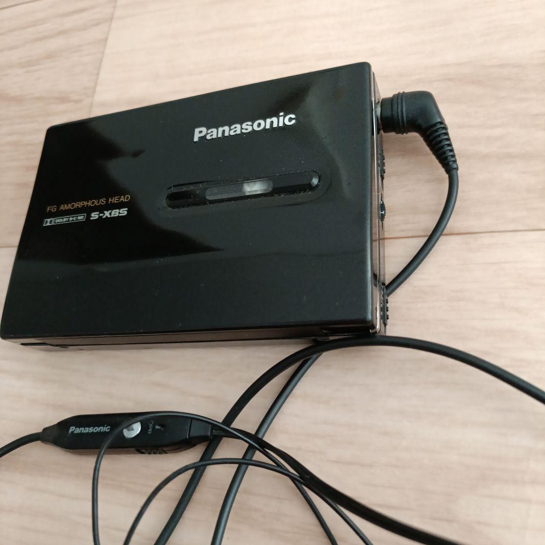 d*3様 【ジャンク】　Panasoni S-XBS カセットプレーヤー　RQ-