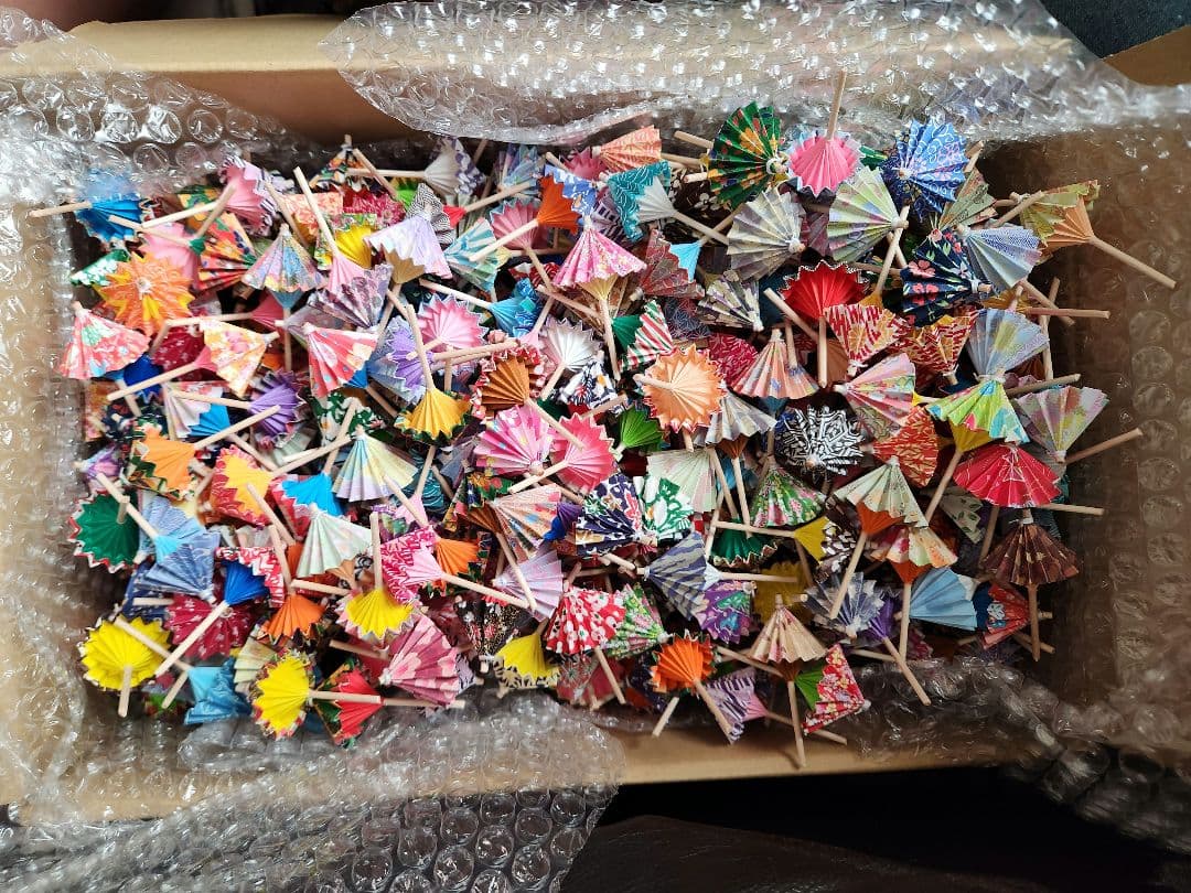 和柄番傘ミニ【1000本】