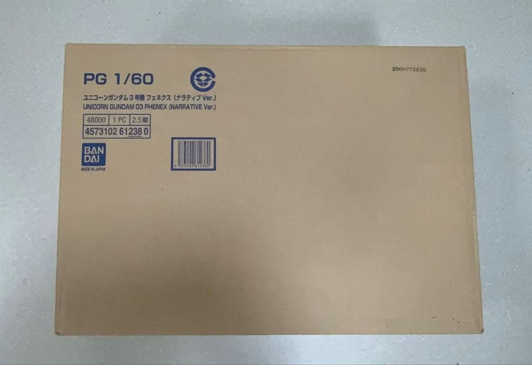 PG 1/60 ユニコーンガンダム3号機 フェネクス（ナラティブVer.）