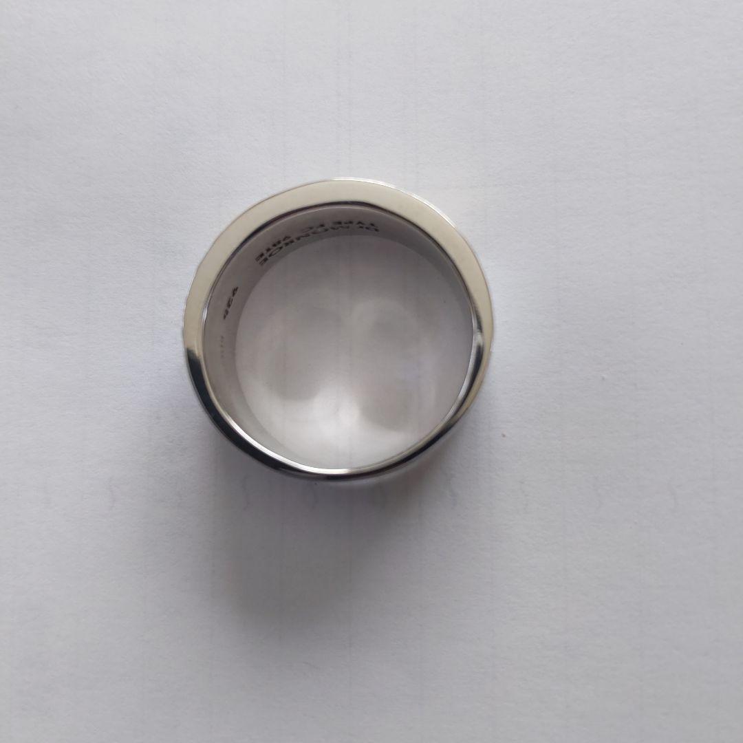 Dr MONROE K18シルバー コンビリング 28号美品