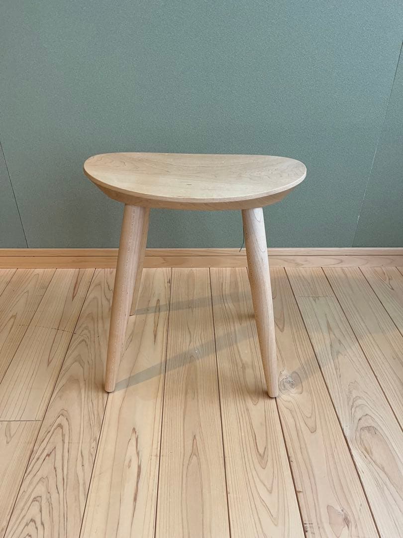 cosire 半円形スツール 木製 定価38500円
