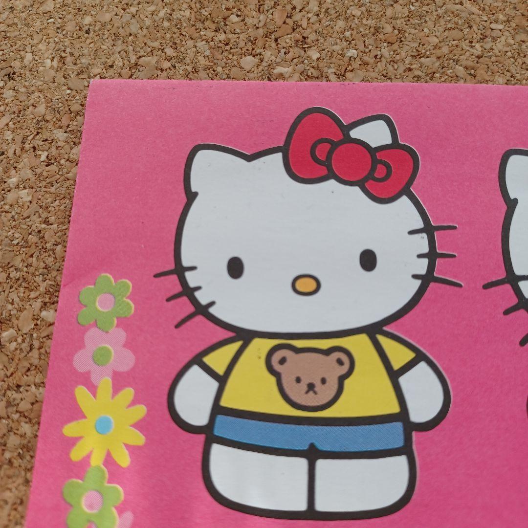 昭和　平成レトロ　レア　ハローキティ　封筒1枚　ピンク　HELLO KITTY