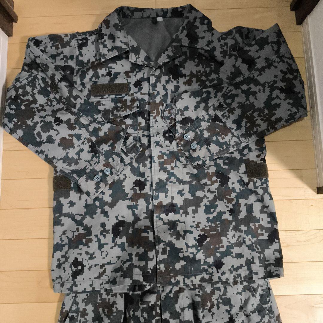 PX品 航空自衛隊迷彩　戦闘服上下　サイズ5B ワンウォッシュ上等品