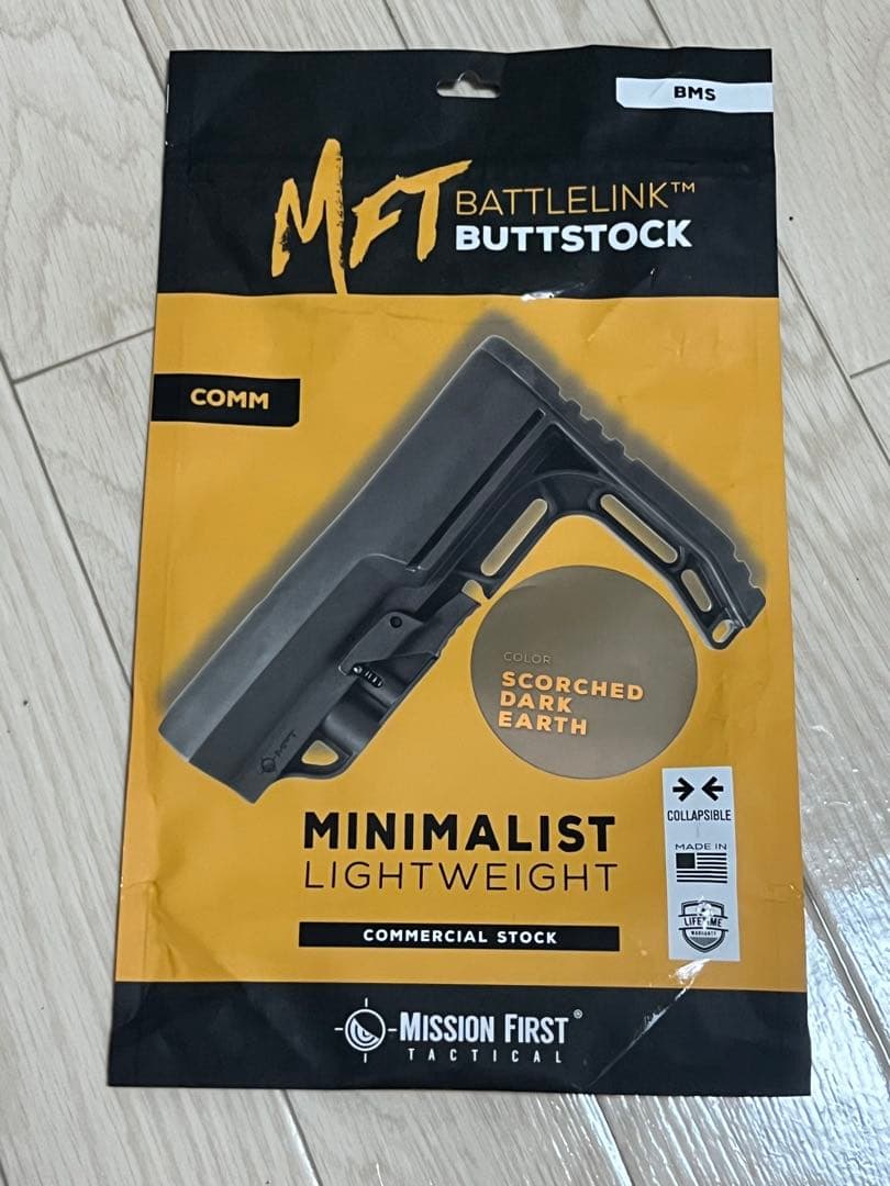 【MFT】BATTLELINK Minimalist Stock/SDE 実物