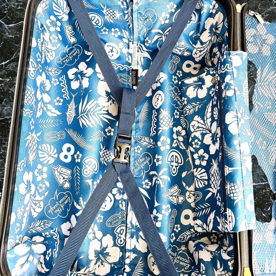 希少 ムータ マリン キャリーケース トラベルケース 機内持ち込み 黒 約32L