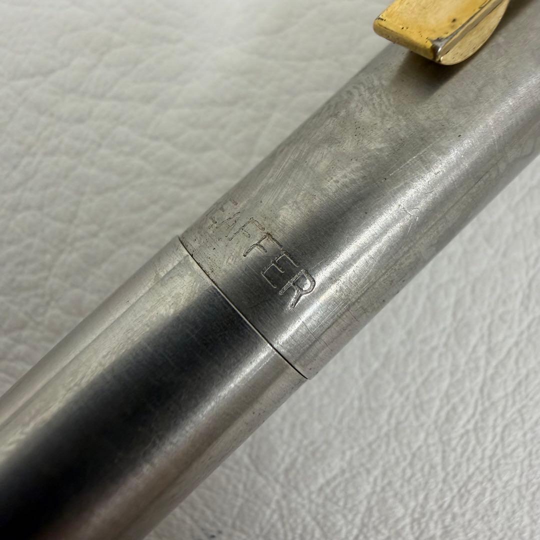 P21【万年筆】SHEAFFERヴィンテージ　K14 14K 585