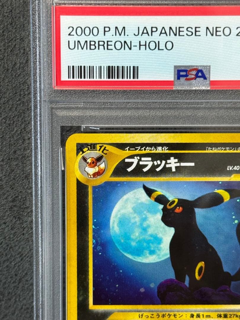 【PSA9】ブラッキー　旧裏