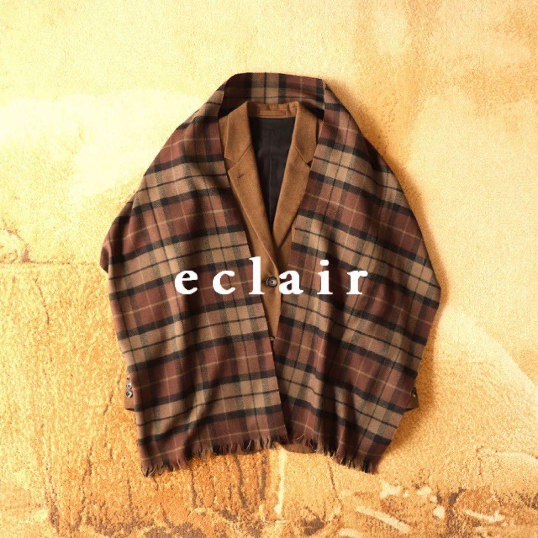 2023AW マーガレットハウエル チェックウール スカーフ ストール 3.2万