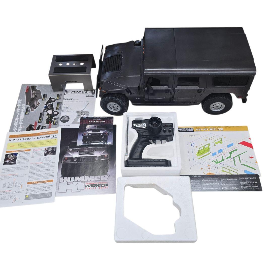 特大完成品デアゴスティーニ 1/8 ハマーH1 エンジンラジコン