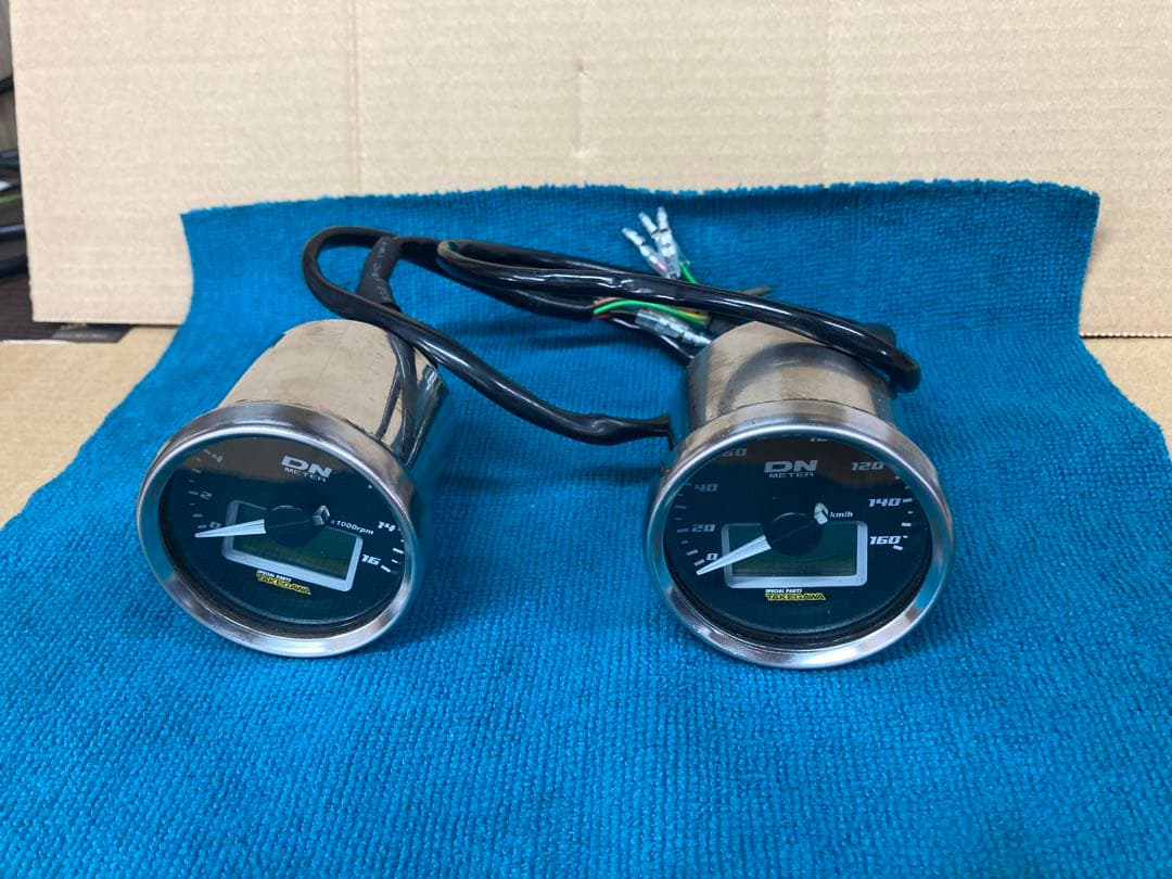タケガワ　DNメーター スピードメーター　タコメーター　セット