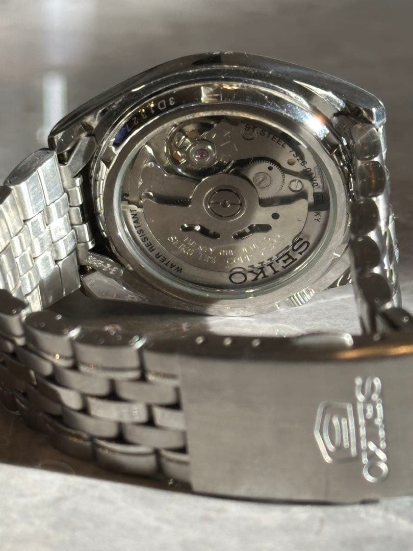 SEIKO5 腕時計　自動巻き　セイコー5 裏スケ SNK361K1 7S26