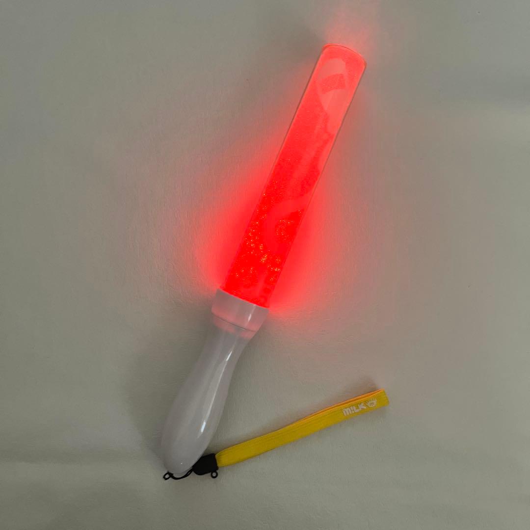 M!LK　ペンライト　白黒牛乳ワールド　牛丸学園ブルジョワ部　ストラップ付　匿名