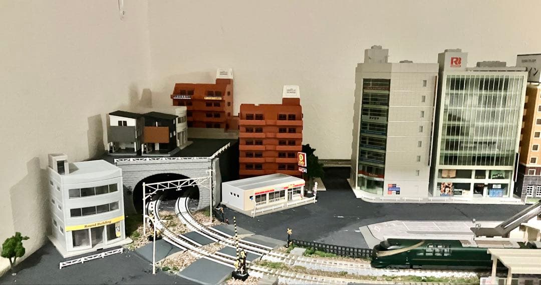 Nゲージ 複線ジオラマ