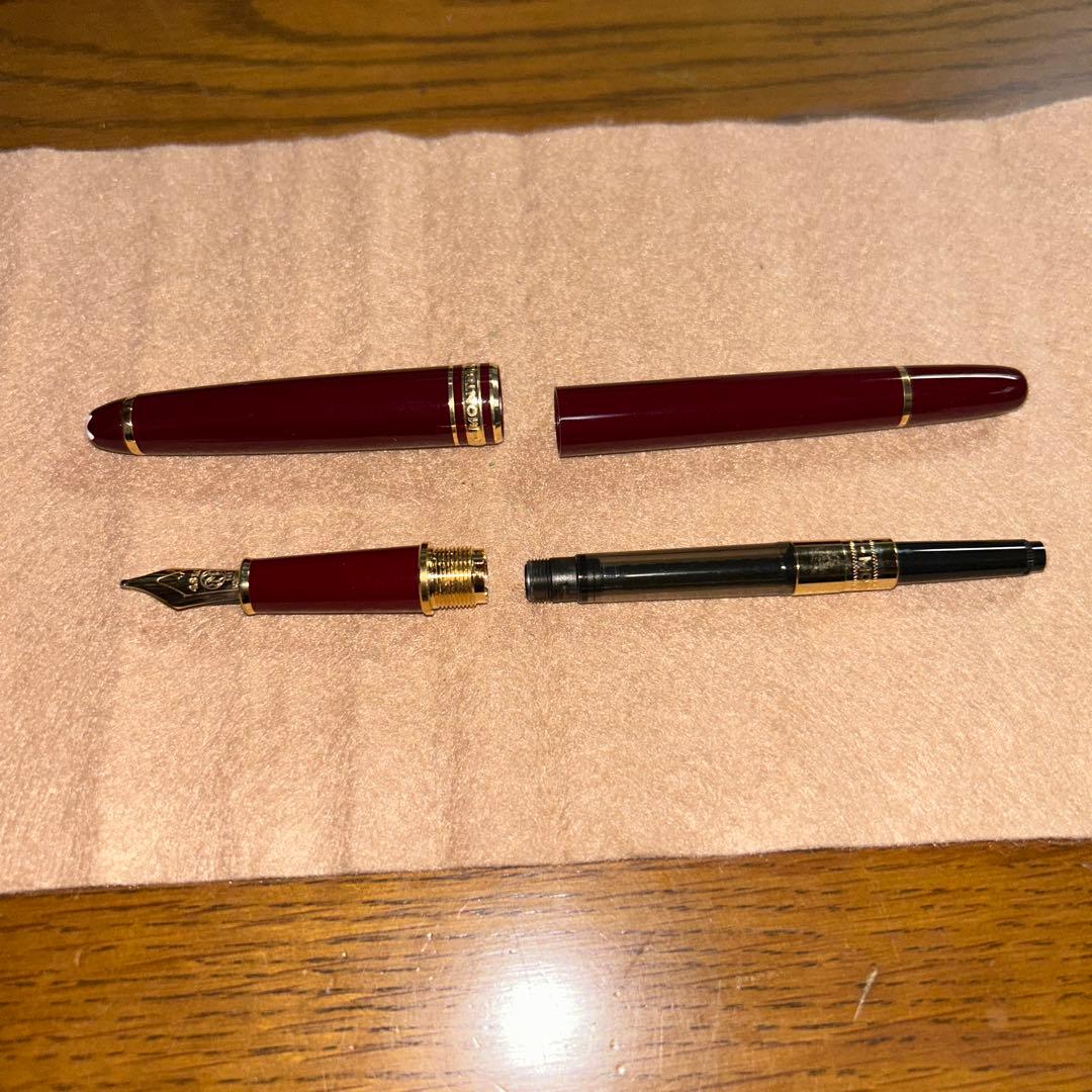 モンブラン万年筆 マイスターシュテュック 144 ボルドー