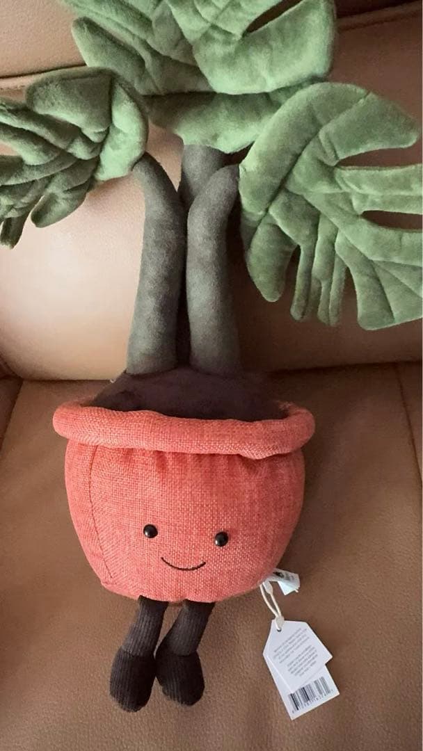  Monstera plant ぬいぐるみ 新品