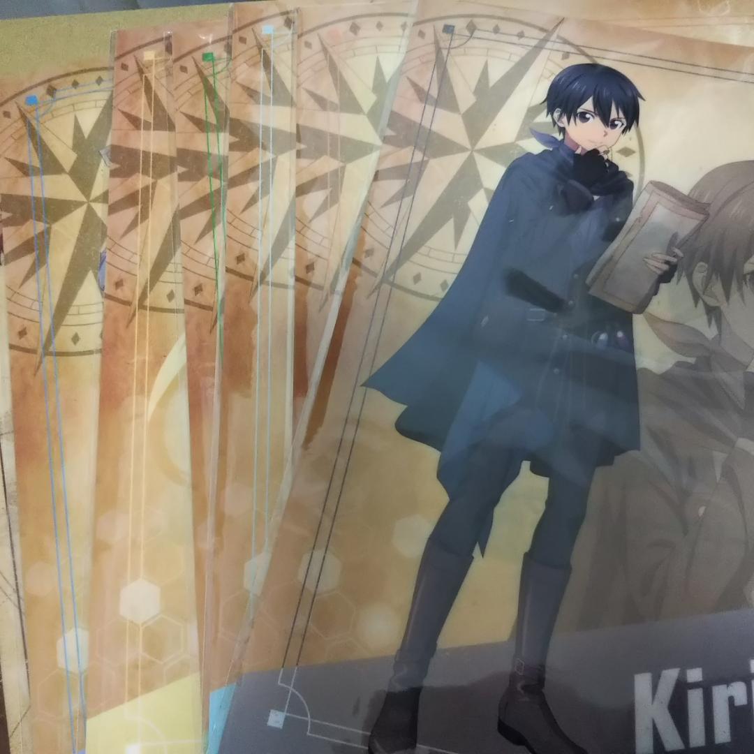 ソードアートオンライン SAO 東急ハンズ Quest クリアファイル 7種