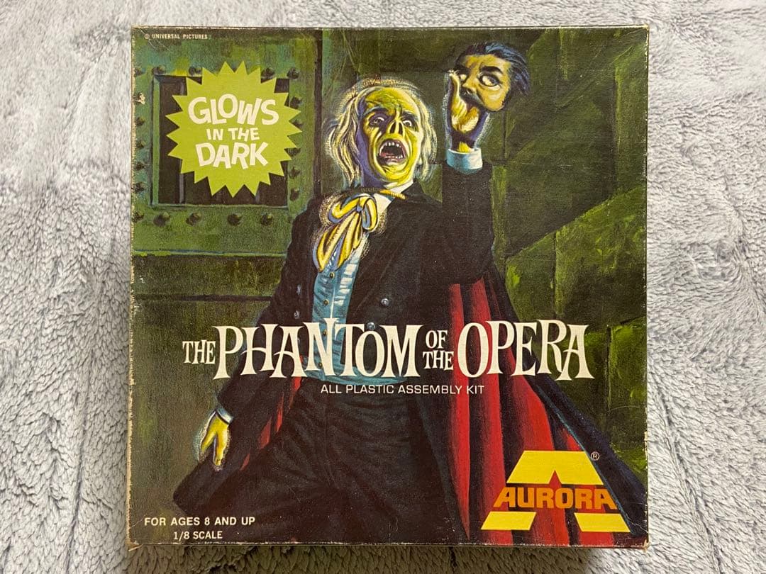 【入手困難】オーロラ 1/8 オペラ座の怪人 未組み立て プラモデル