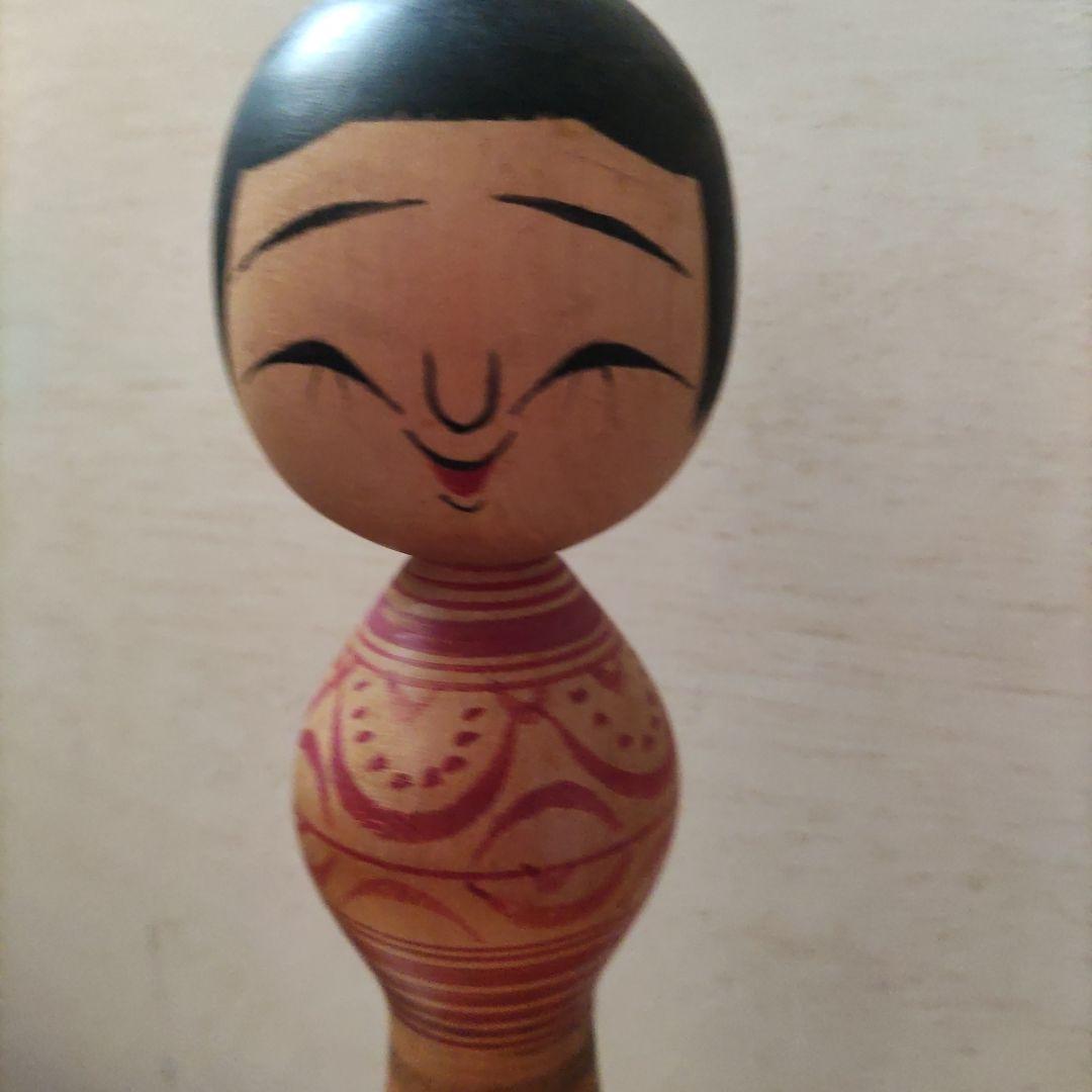 貴重　津軽系　温湯こけし　盛　秀太郎　作