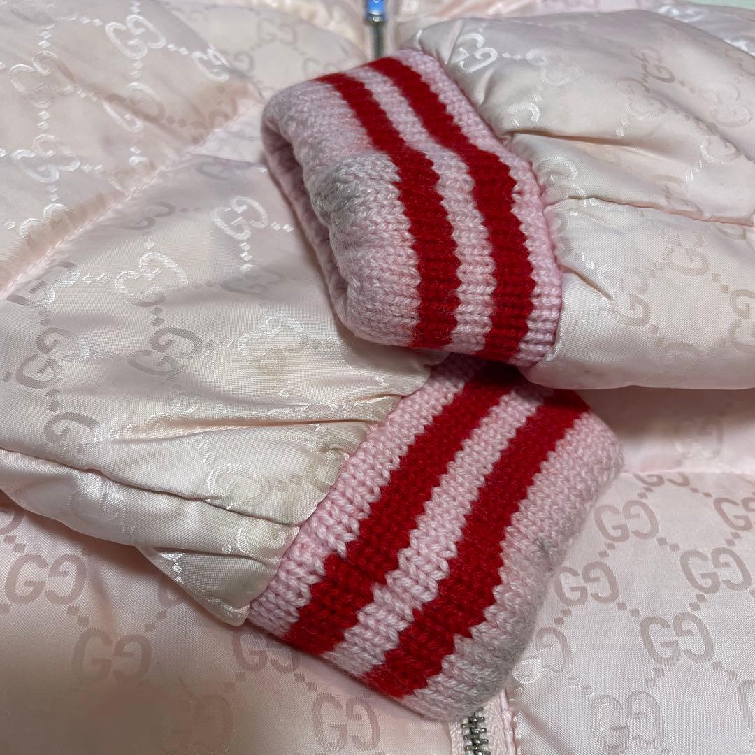 GUCCI⭐︎babyダウンジャケット90cmGGロゴpink